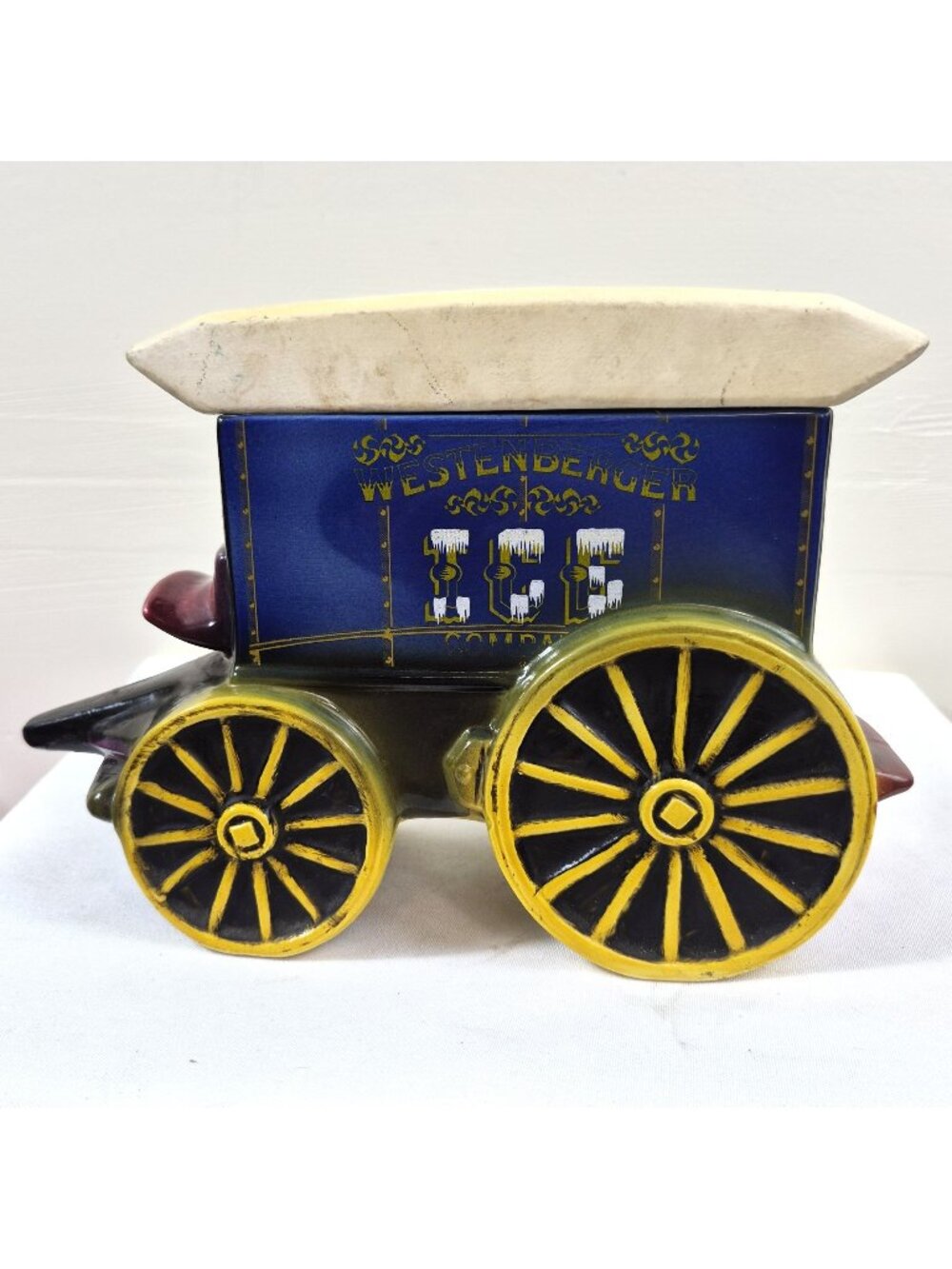Vintage 1979 Michter's Ice Wagon Empty Whiskey Decanter Westenberger 1/5000